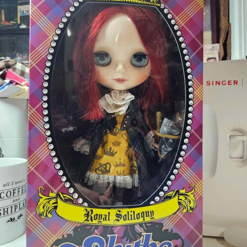 Royal Soliloquy Blythe Doll with Red Hair